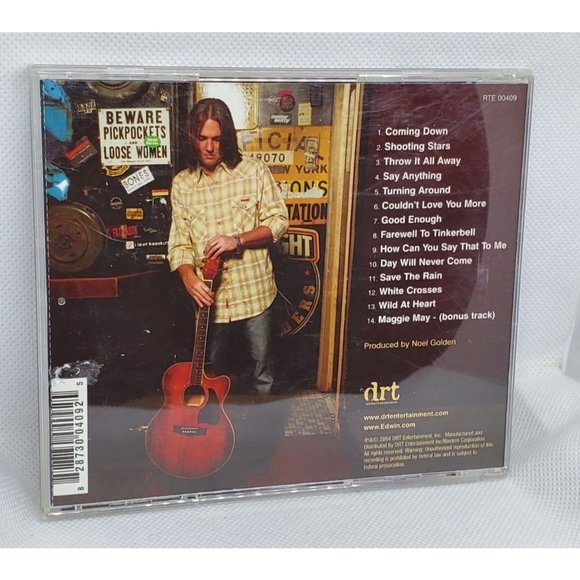 cdb Scream And Whispers Edwin McCain Music 2004 CD No Scratches - Picture 2 of 9